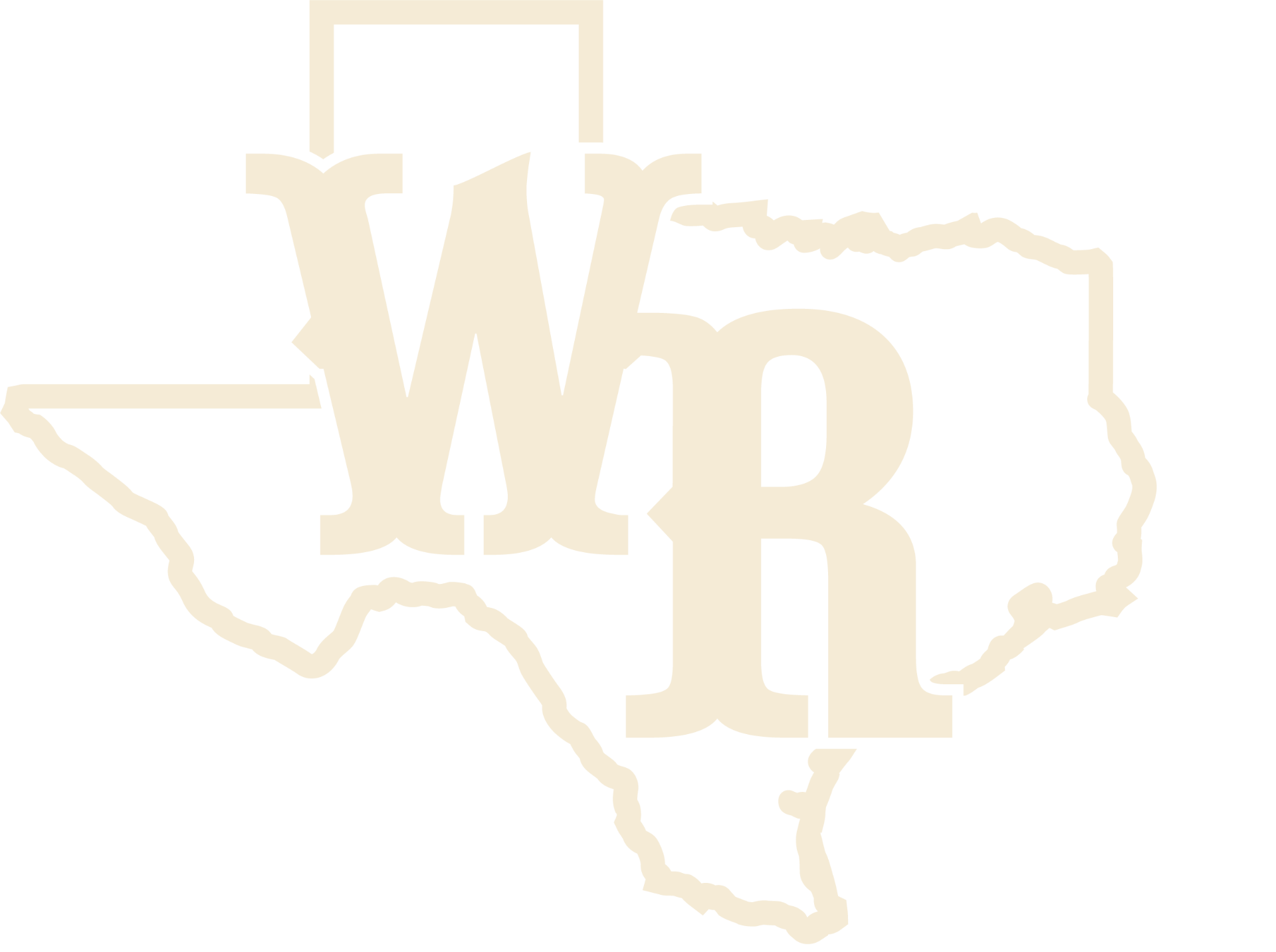 Whiskey River West WR Texas logo